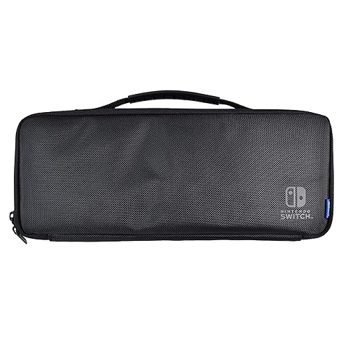 HORI Cargo Pouch - AC Adapter and Split Pad Pro Compatible Travel Case (OLED Model) & Nintendo Switch Lite - Officially Licensed - Nintendo Switch