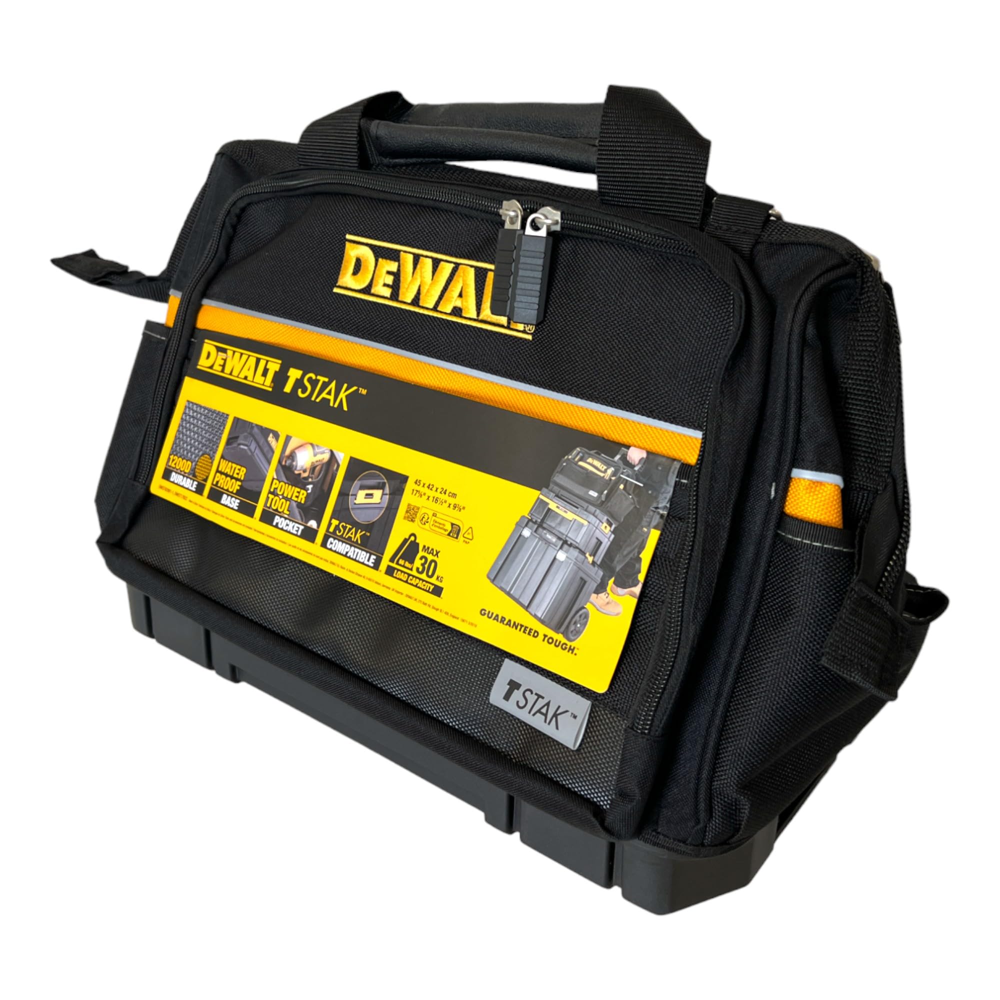 DEWALT Solidny Dwst82991-1 - bolsa cerrada tstak dla profesjonalistów i majsterkowiczów do pracy profesjonalnej wysoka trwałość