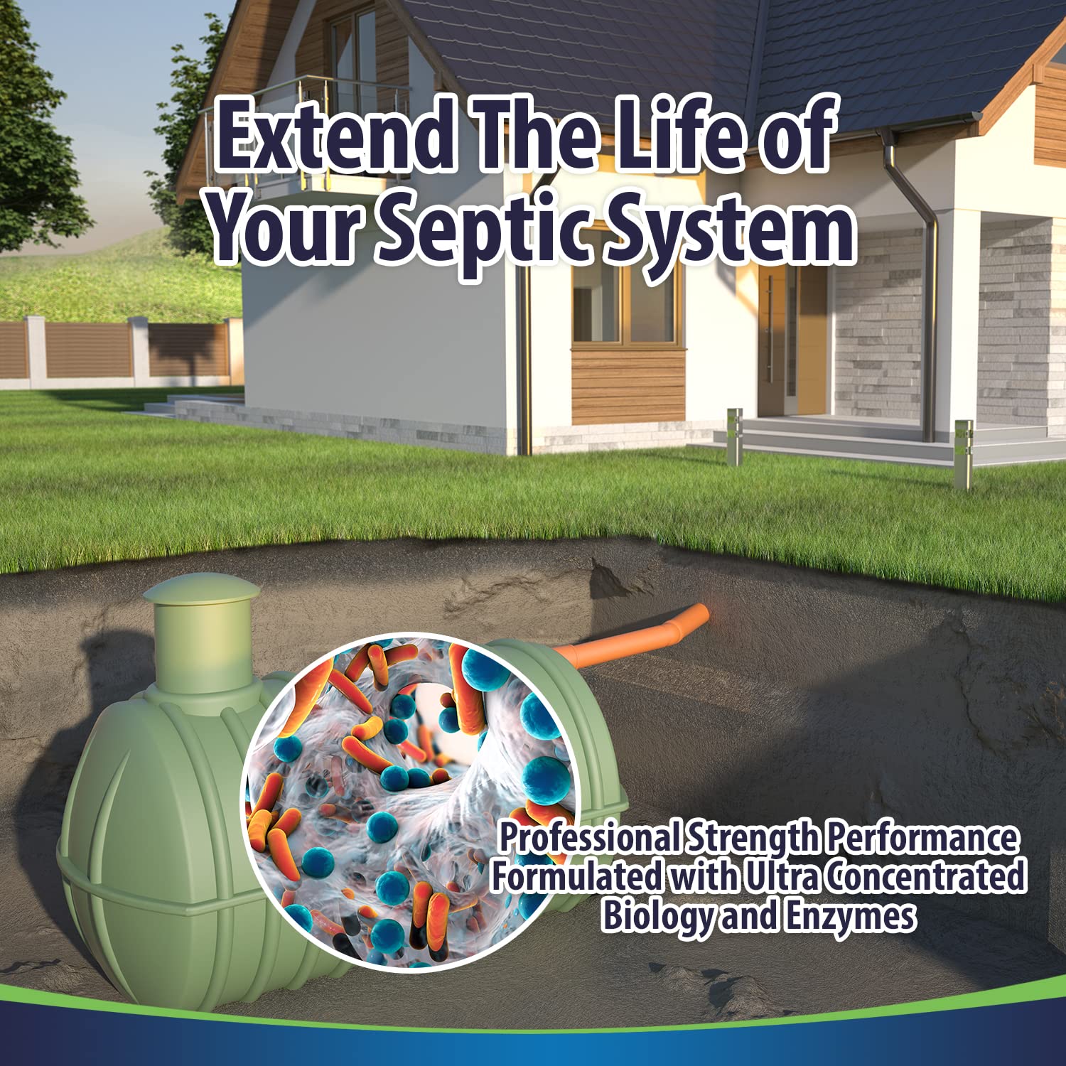 Septic Tank Shock Treatment Bio Enzyme Septic Safe Clears Leach