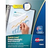AVE73803 - Avery Quick Top amp;amp; Side Loading Sheet Protectors – view 2
