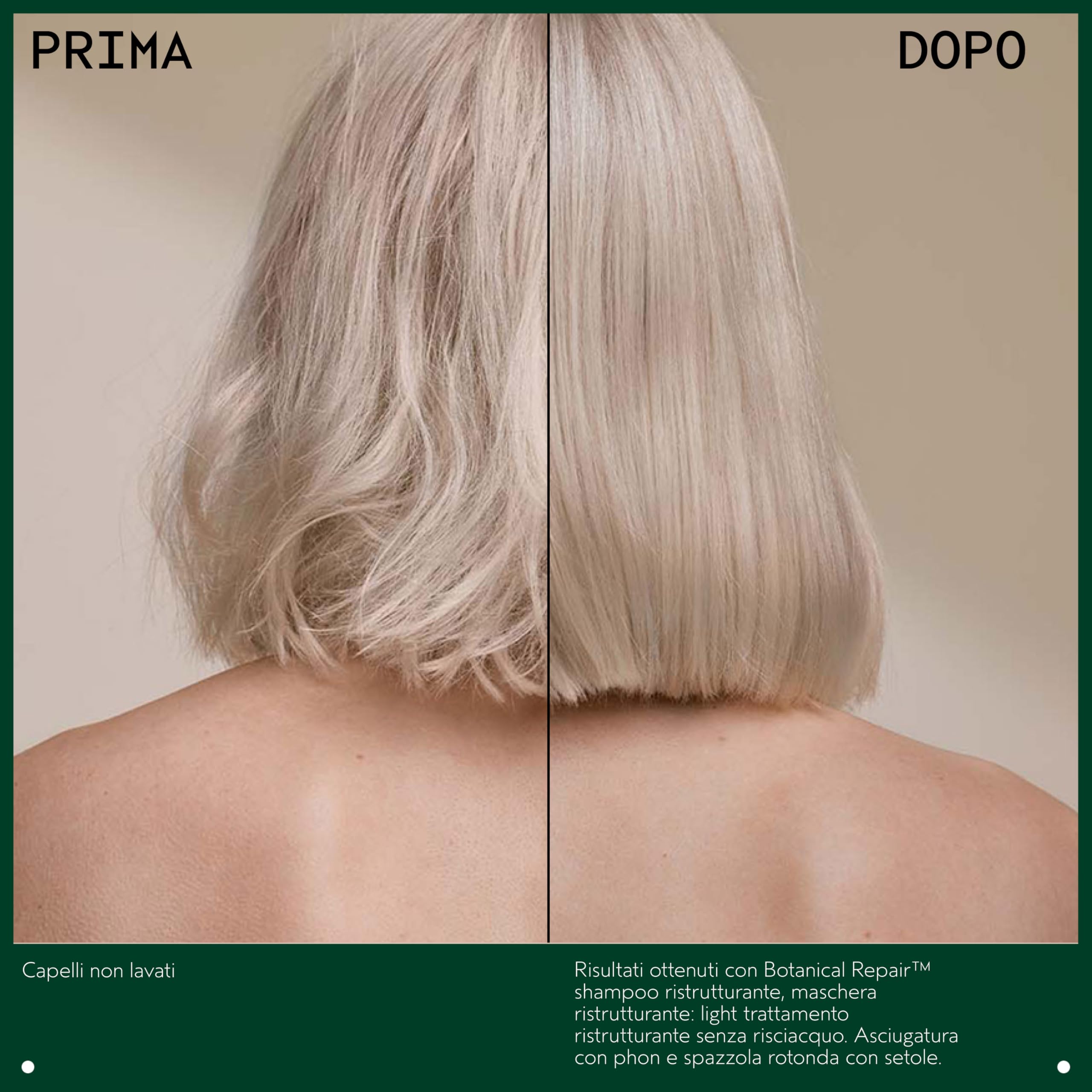 Aveda Botanical Repair Maschera ristrutturante: Light | Ripara i legami per capelli più forti - Trattamento profondo - Ammorbidisce e districa i capelli sottili e medi