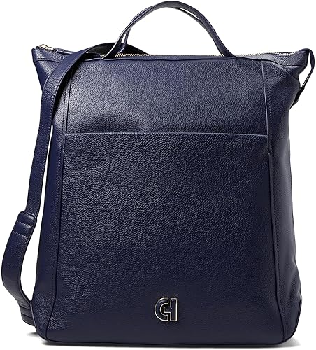 Cole Haan Grand Ambition - Mochila convertible grande, color azul noche, talla única, Azul Evening, Mochila convertible grande Grand Ambition
