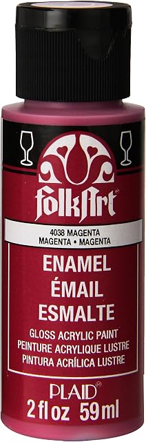 Folkart Magenta Enamels - 2oz, 40-4038