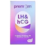 Premom Quantitative Ovulation Predictor Kit: 25 Ovulation Test Strips + 5 Pregnancy Test Strips Combo, with Smart Digital Ovulation Reader App - Accurate Numerical LH Tests