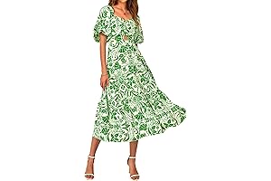 Women Summer Dresses 2024: Embrace Flowy Vibes with the Boho Floral Maxi