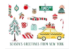 New York Christmas Cards (10 Pack)
