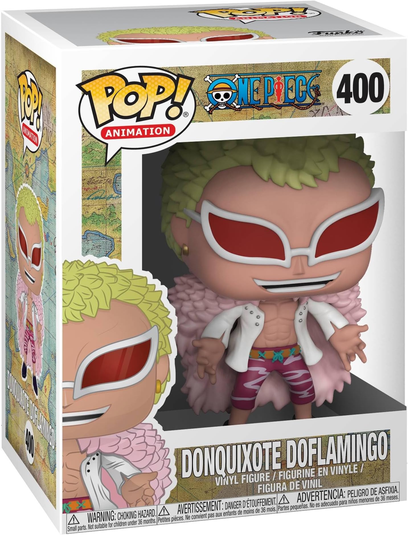 POP! Vinyl: One Piece: DQ Donquixote Doflamingo - Collectable Vinyl Figure - Gift Idea - Official Merchandise - Toys for Kids & Adults - Anime Fans - Model Figure for Collectors and Display