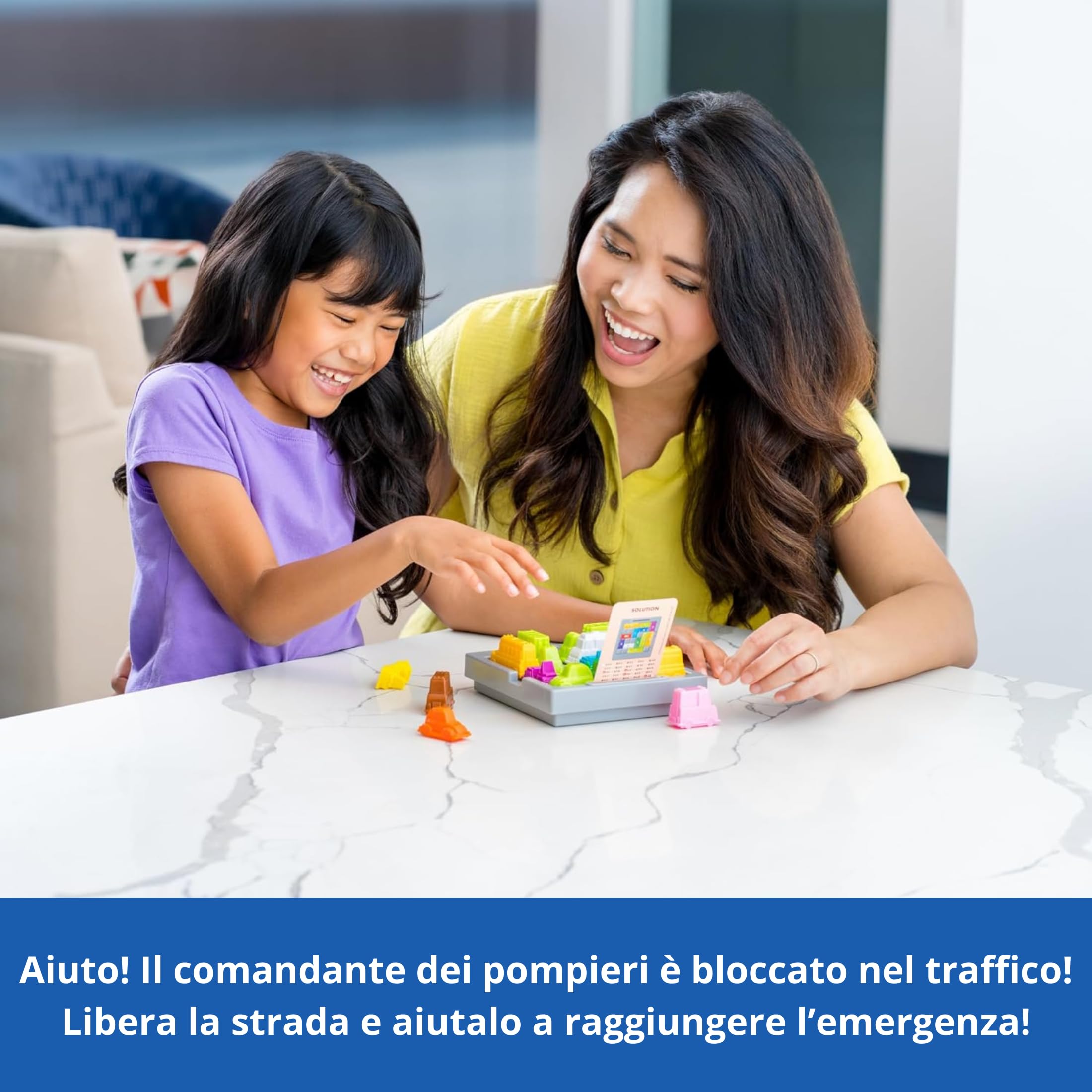 ThinkFun - Rush Hour Junior | Rush Hour Gioco | Giochi 5 Anni o Più | Giochi Bambino 5 Anni | 40 Sfide | +1 Giocatore