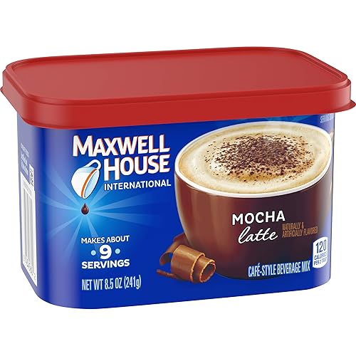 Miniatura 2 de Maxwell House International Coffee Mocha Latte, 8.5 onzas (paquete de 8)