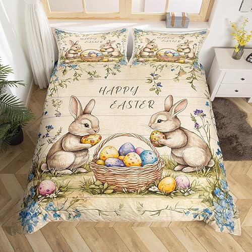 Miniatura 18 de Castle Fairy Juego de funda de edredón musical rústica, tamaño individual, funda de edredón reversible con estampado de instrumentos de guitarra