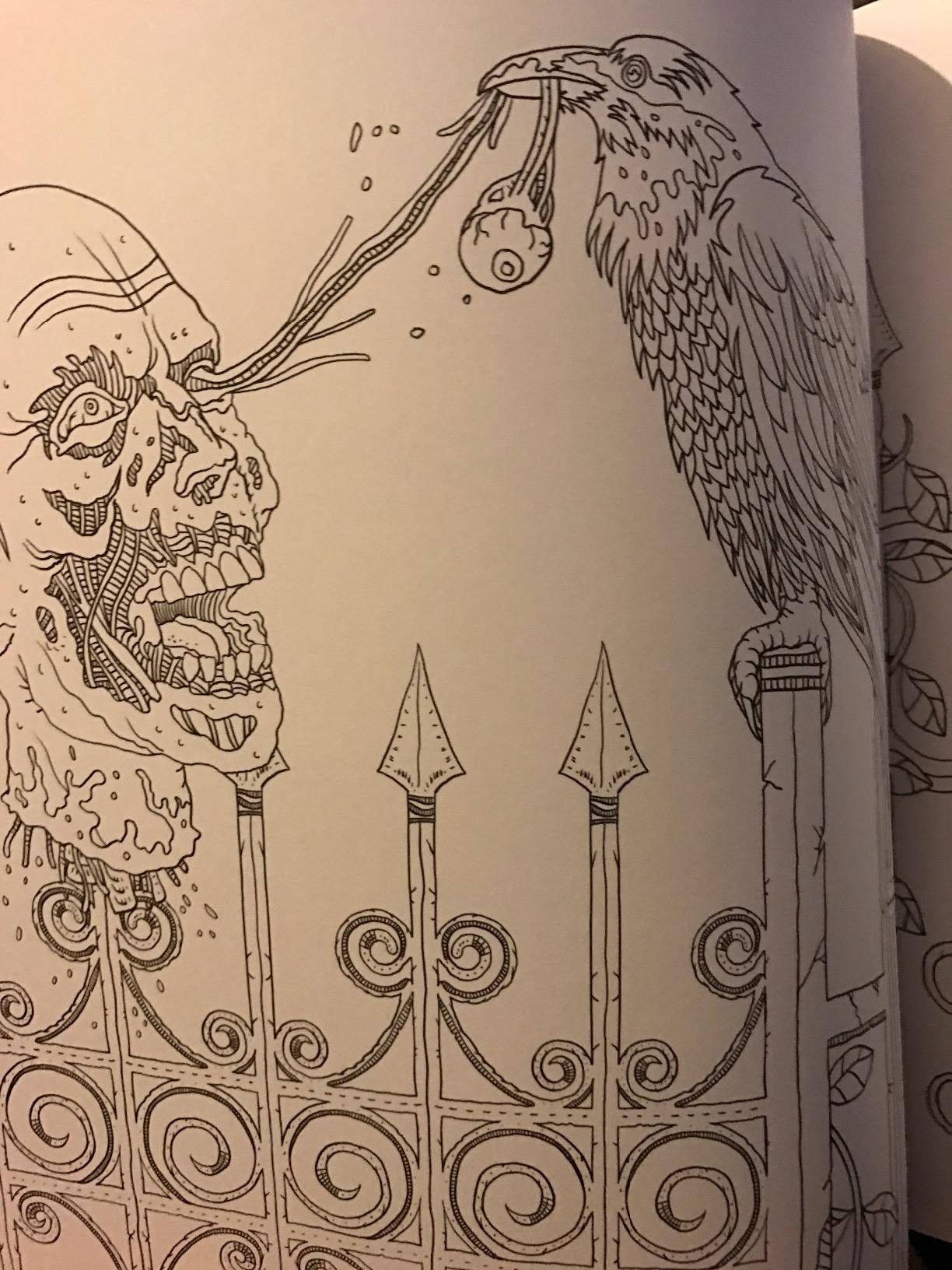 The Beauty of Horror A GOREgeous Coloring Book 1 Amazon.co.uk
