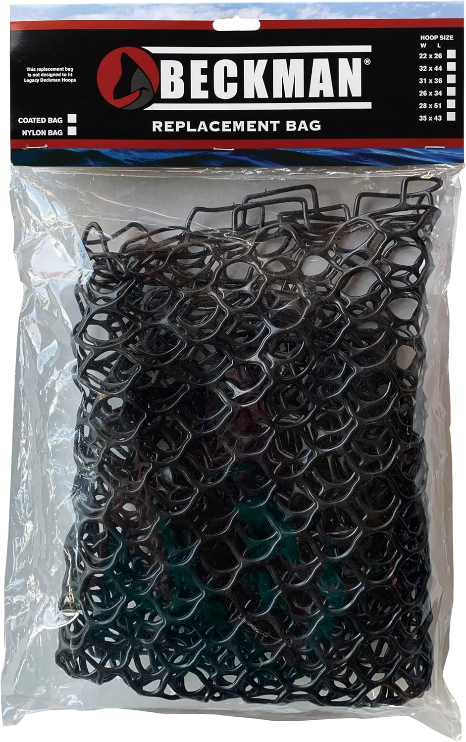 Beckman Net RN2025R Replacement Nets 20"X25" Rubber