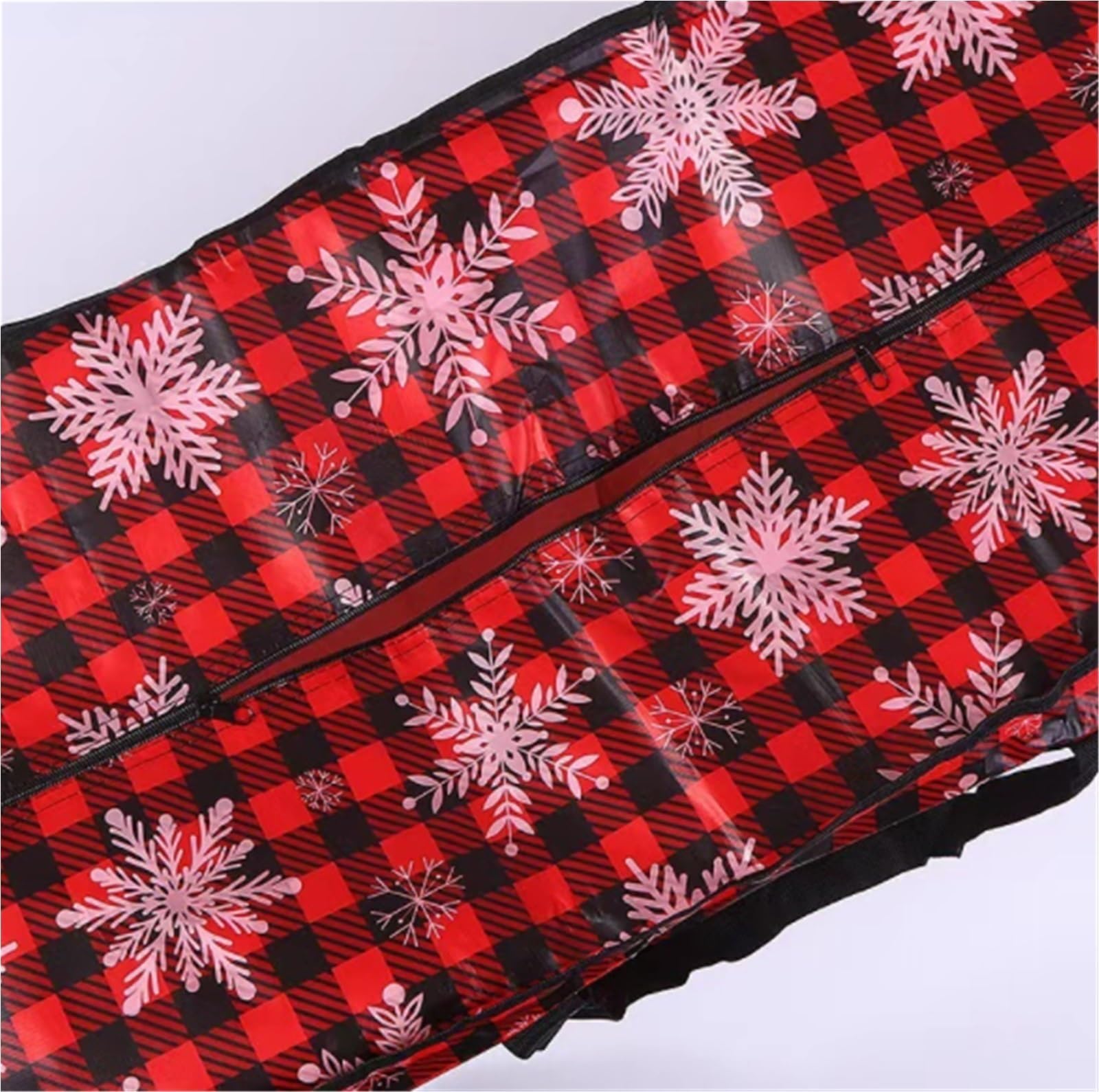 Sac Sapin Sac De Rangement for Arbre Noël, Fourre-Tout Pliable avec Poignées À Double Fermeture Éclair Rangement Noël(120x50x38cm)