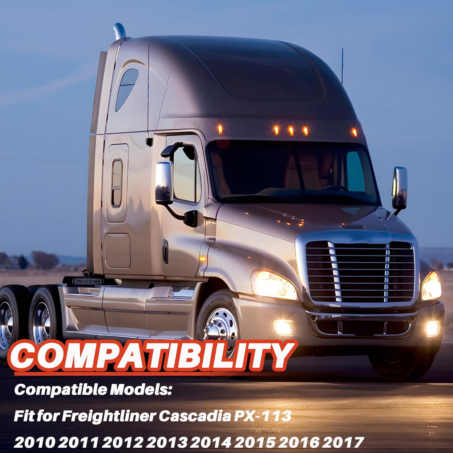 06-52855-000 Fuse Box Cover and Multiplexer Cover Compatible with Freightliner Cascadia PX-113 2010-2017, Replace 0652855000