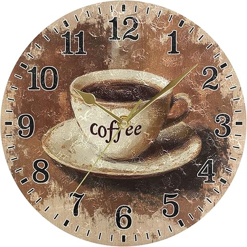 Miniatura 18 de JUNZAN Divertido Adorable Gatito en Bañera Relajándose Relojes Redondos de Baño Relojes para la Pared 10 Pulgadas Reloj de Pared Pequeño Casa de