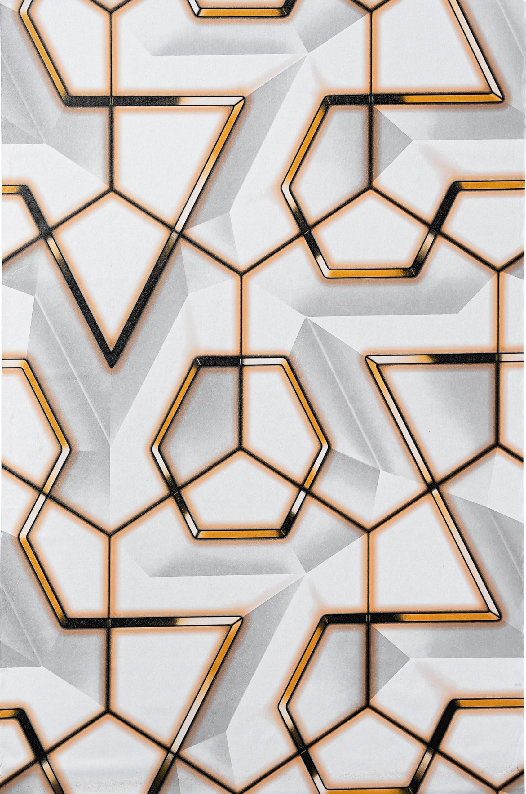WALL TRUST - 200CMX45CM - Hexagon Gold[9619] Self Adhesive Wall Paper for Living Room Bed Room Kitchen Hall Peel and Stick Vinyl Wall Paper - 9 SQFT (B0DC5GC9JX) Amazon Price History, Amazon Price Tracker