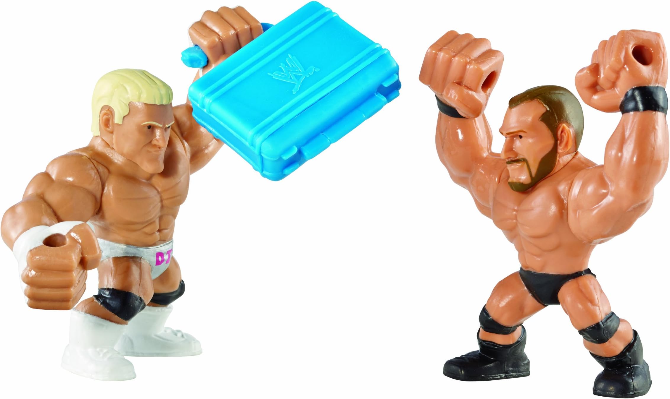 WWE Rumblers Slam City Randy Orton and Dolph Ziggler with Briefcase Figure (2-Pack)