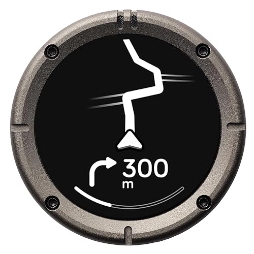 Beeline Moto II - Next Gen Motorcycle GPS Tracker | Compact Design, Waterproof Build, Simple Display & 14-Hour Battery |Glove Friendly Motorcycle Sat Nav Perfect for Adventure & Daily Commutes (Metal)