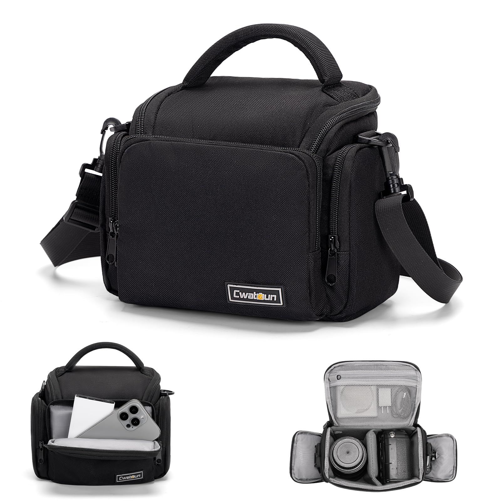 Camera Case DSLR Camera Bags Water Resistant Camera Shoulder Bag Easy To Clean
