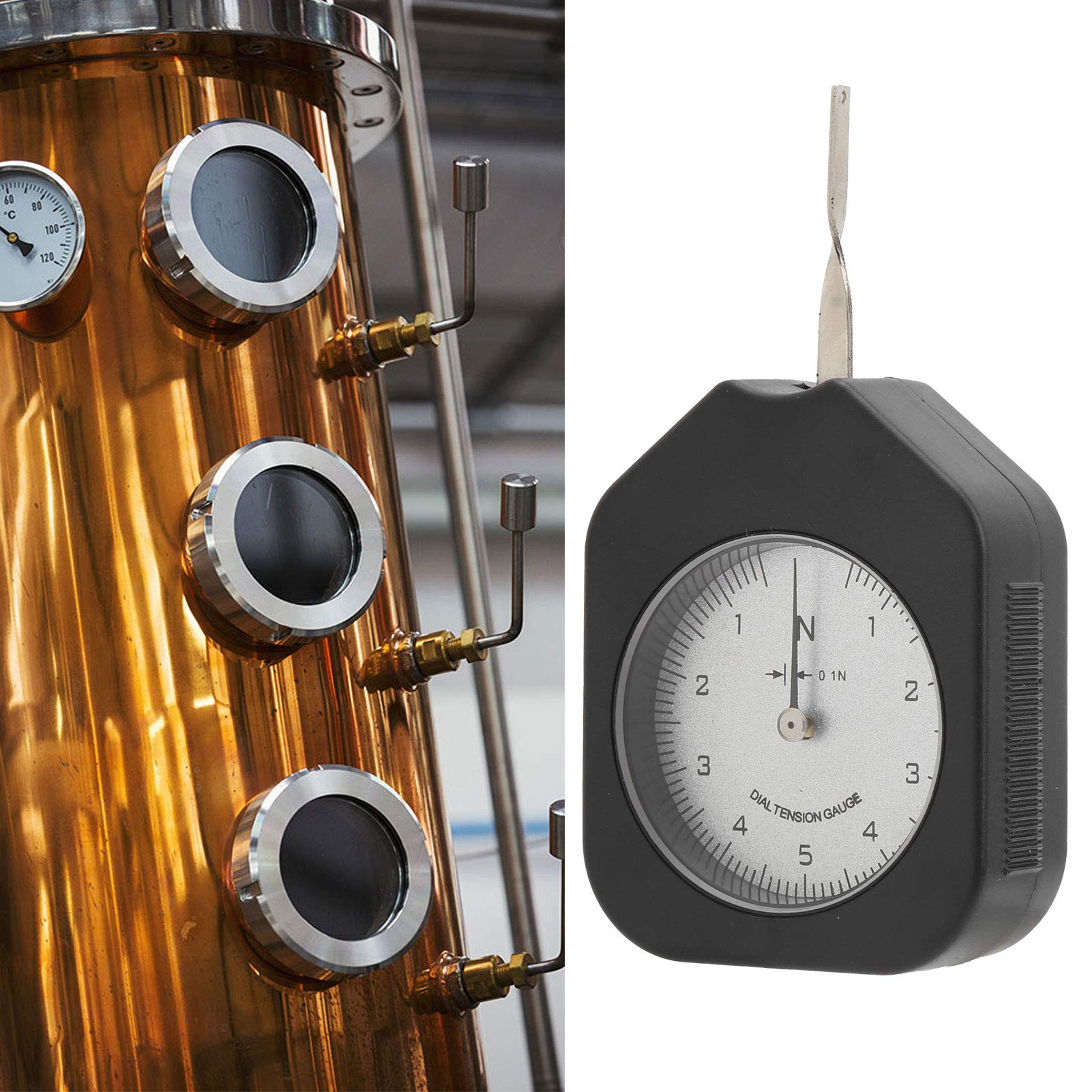 Buy Dial Tension Gauge, Compression Tester Force Gauges Trigger Pull