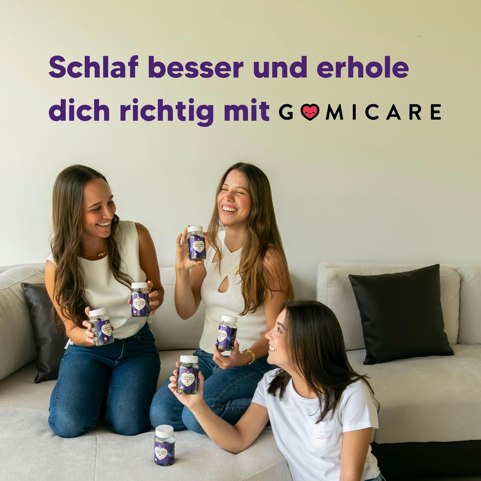 Melatonin Gummies - Melatonin, Vitamin B6, Melissen- Und Baldrianextrakten - 60 Gummies - Zuckerfrei - Vegan - Gluten Und Laktosefrei
