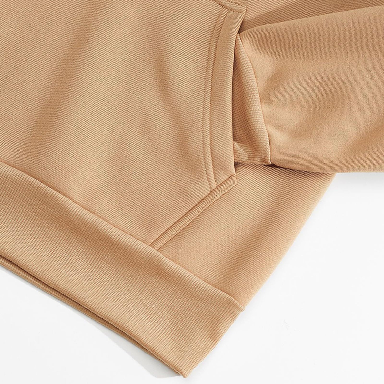 Pullover mit Taschen Herrenpullover Langarm Strickpullover Warm Hoody Oversize Sweatshirts für Herren Kapuzenshirt Farbblock