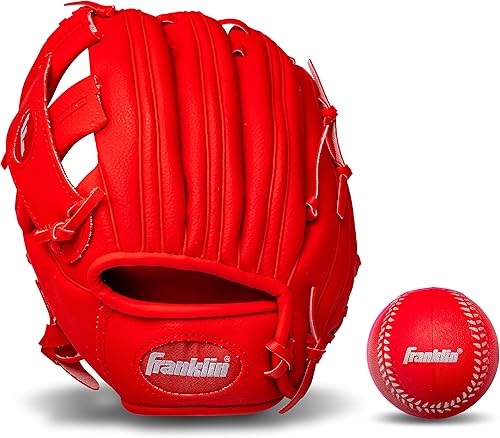 Franklin Sports RTP - Combo de guante y pelota para teeball
