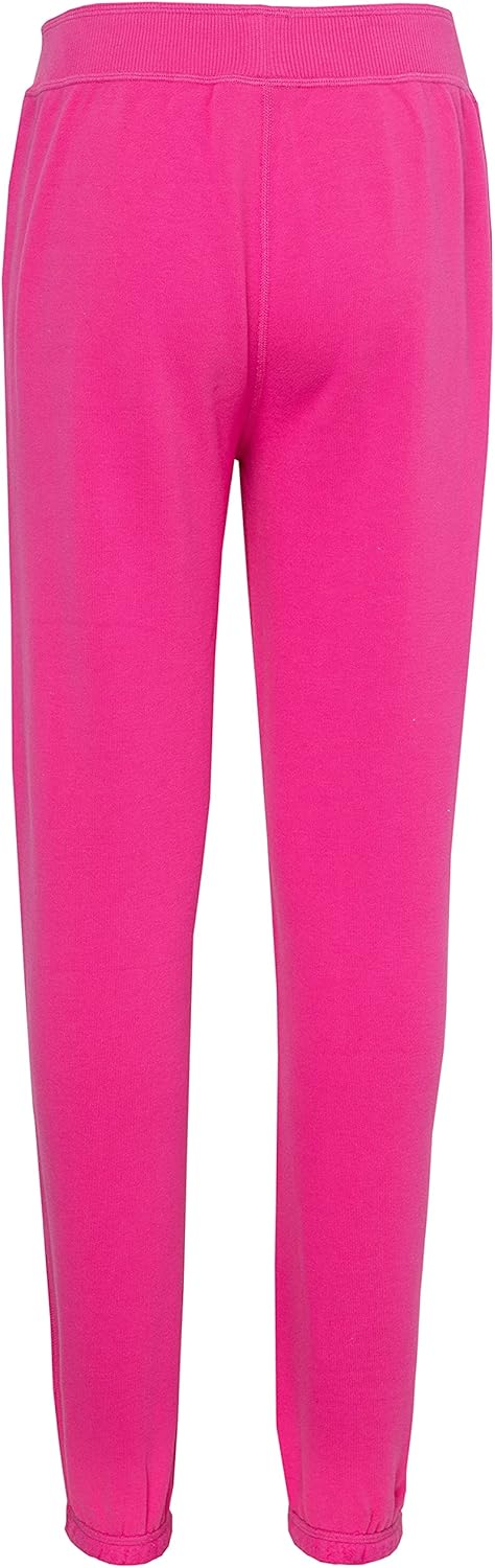 Izod Girls' Sensory-Friendly Sweatpants, Soft Fleece Fabric with Elastic Waist&Drawstring,Tagless,Flattened Seams & Pockets - Image 2