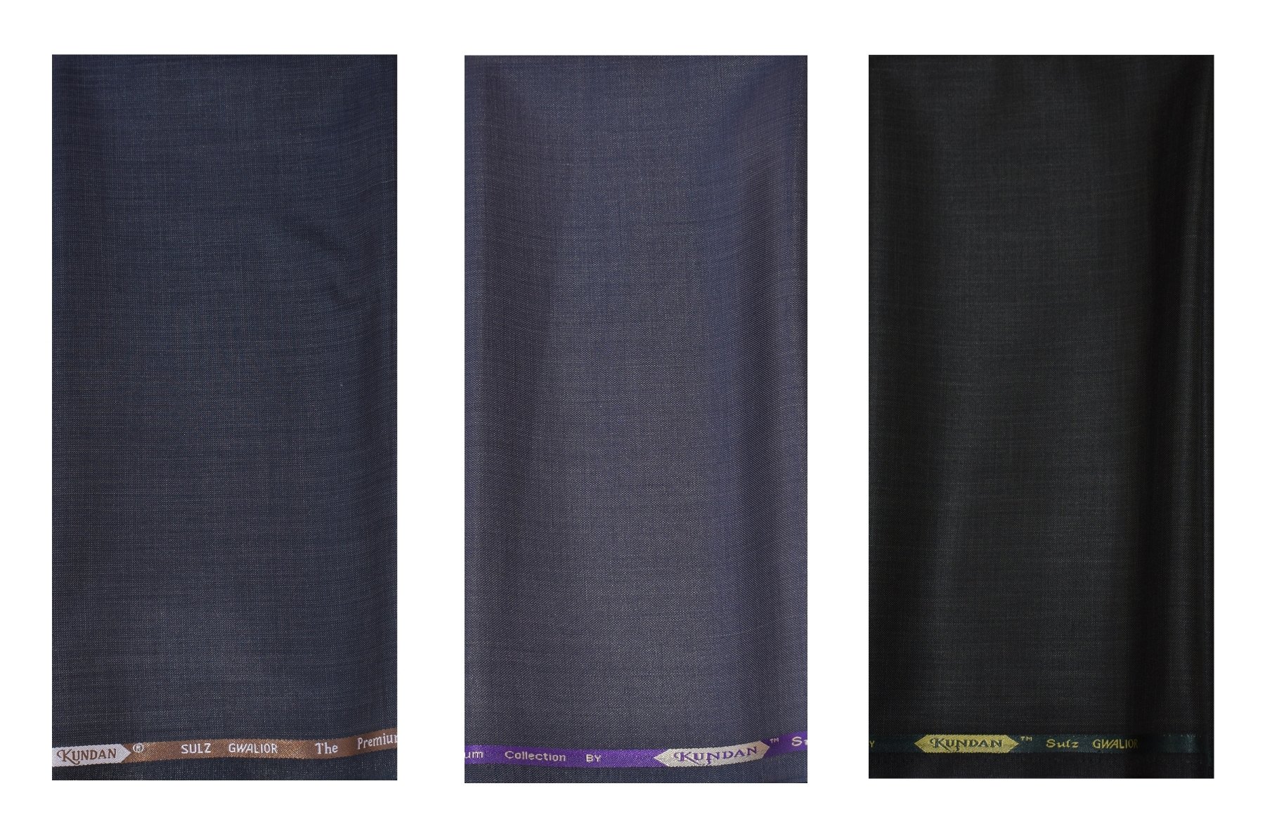 kundan sulz gwalior Men's Executive Fancy Formal Trouser Fabric Combo Set (Pack of 3 Pant Piece for Men) (1.50 Meters, Dark Brown, Rusty Grey & Dark Green)-picture-41