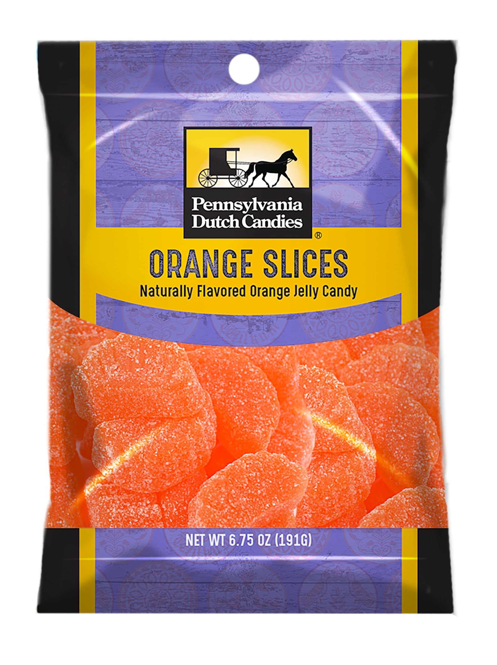 Amazon.com : Amuse Mints Penn Dutch Candy - Orange Slices - Retro