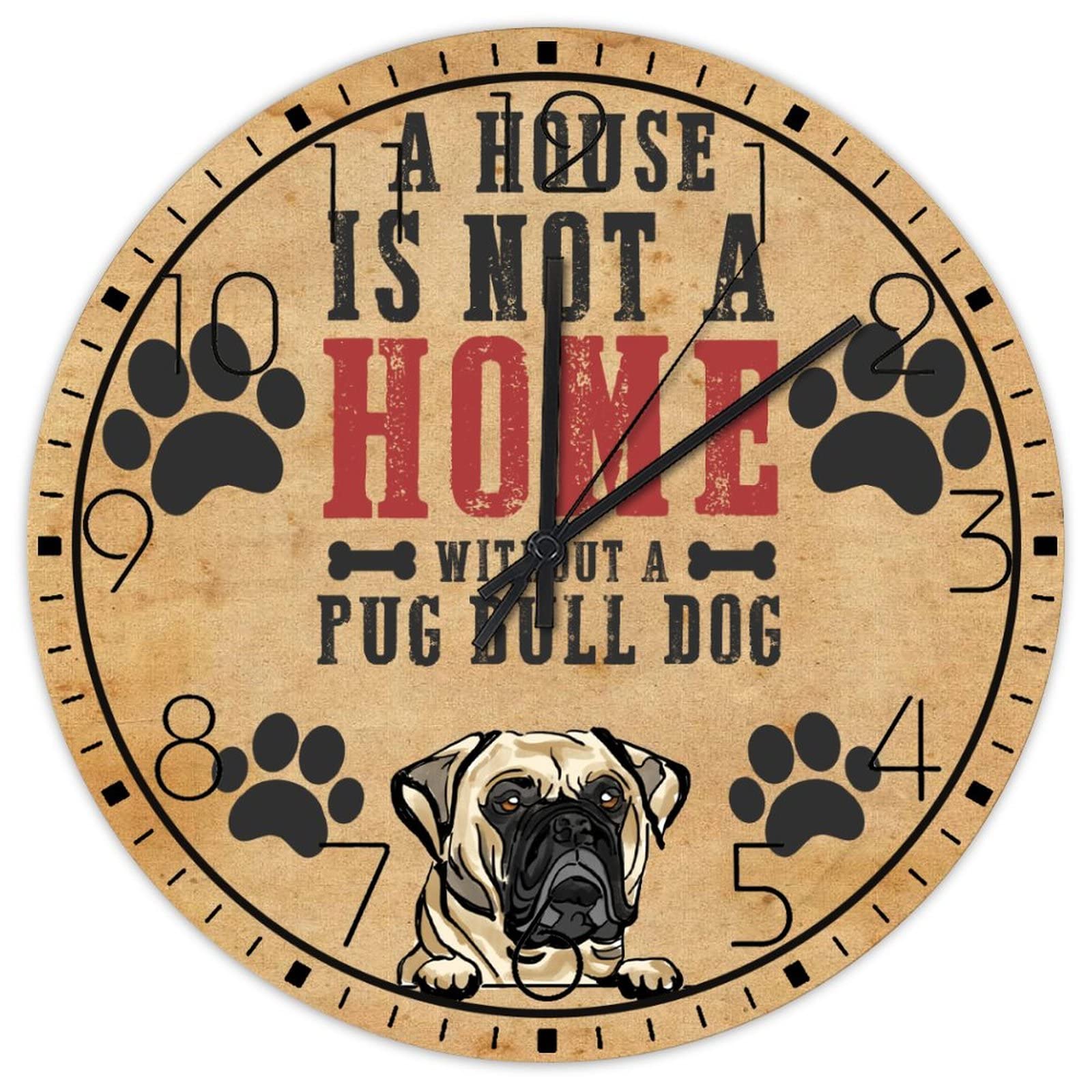 Horloge murale amoureux des chiens : le cadeau personnalisé idéal