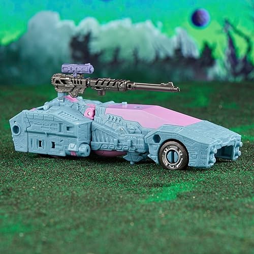 Miniatura 5 de Transformers Toys Legacy Evolution Deluxe Senate Guard Autobot Javelin & Ascenticon Kaskade Deadeye Duel Paquete de 2, figuras de acción para niños