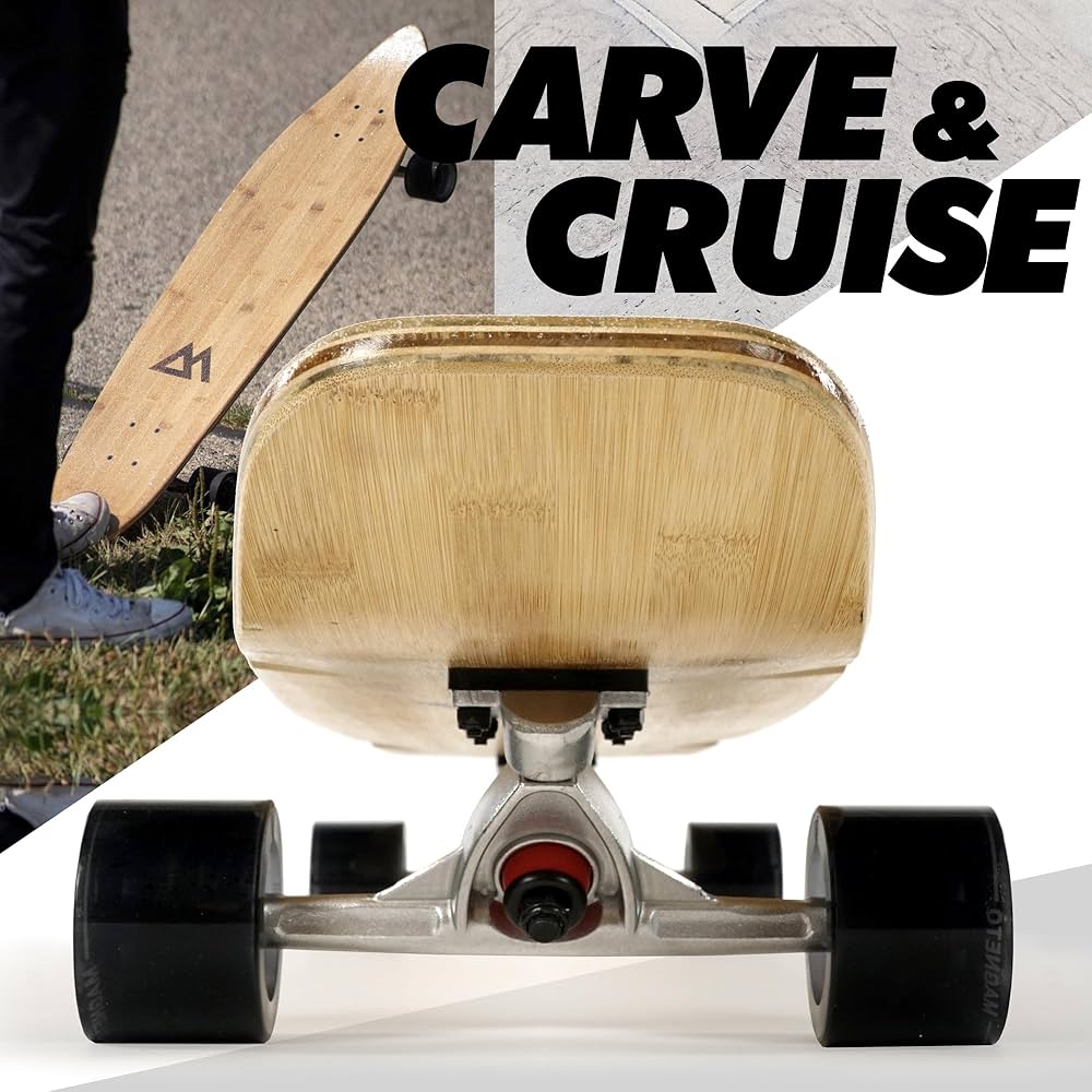 Amazon | Magneto 44 inch Kicktail Cruiser Longboard