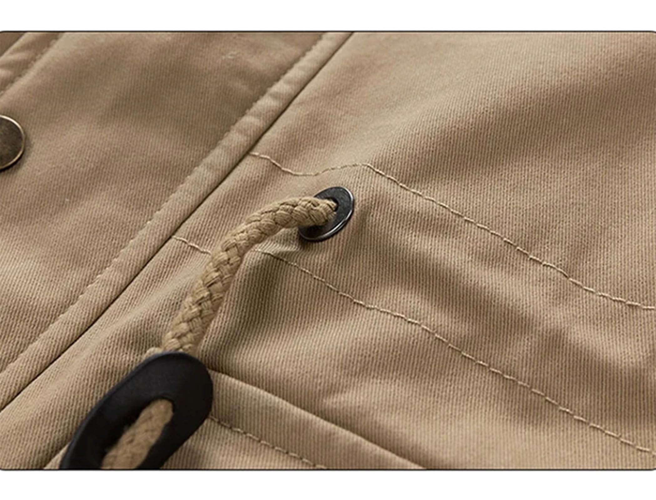 Chaquetas de Invierno para Hombre Abrigo Grueso cálido con Capucha Parka Impermeable montaña Nieve Chaqueta Cortavientos Abrigo