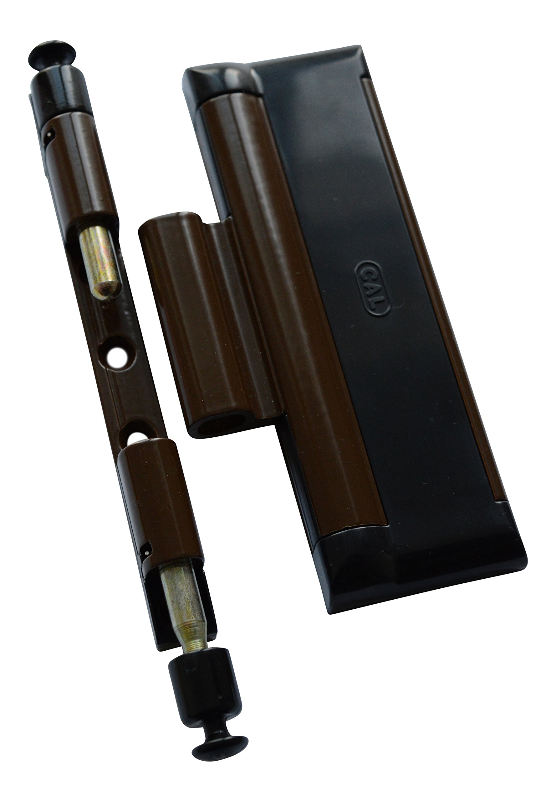 Cal DoubleX XL Protection antivol pour porte ou fenêtre Marron/noir