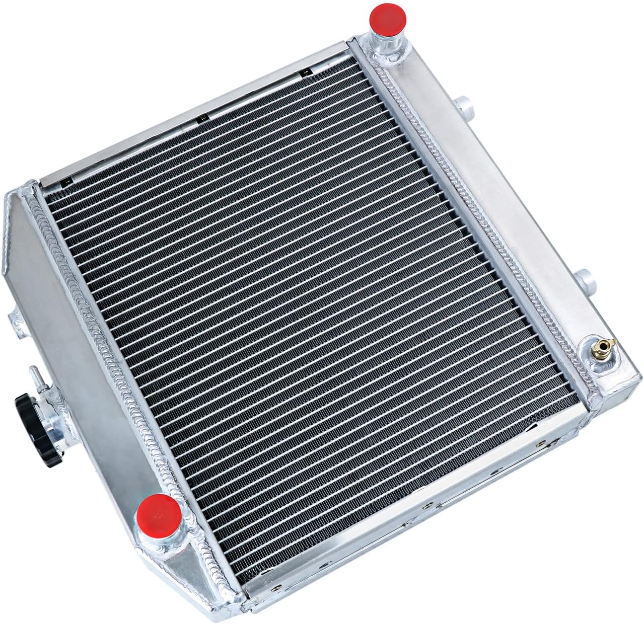 J Aluminum Radiator for Ford/Holland Compact 1500 1600 1700 1900 1000, 2 Row Radiators SBA310100031