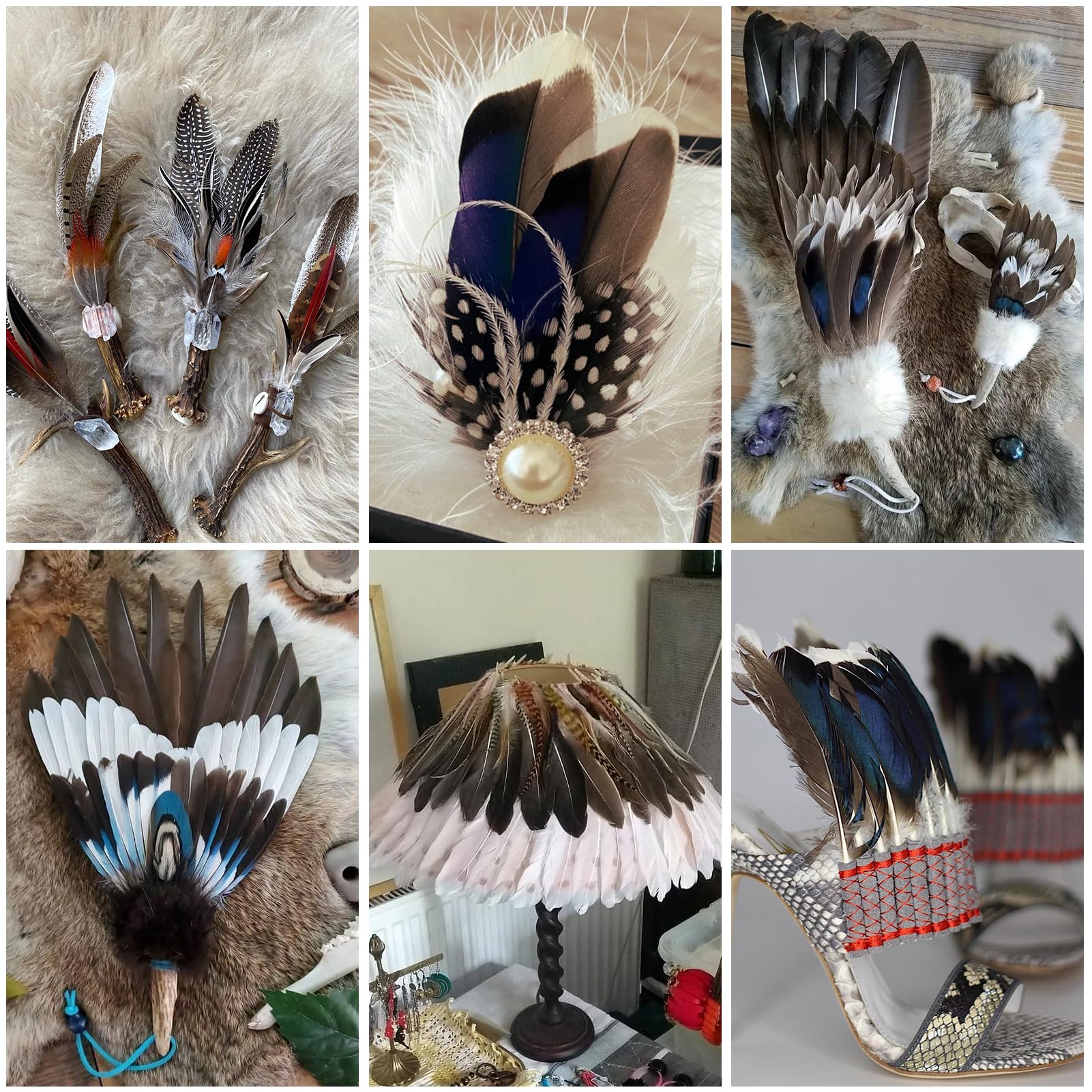 30pcs Turkey Feathers, Craft Feathers Pheasant Feathers For Hats Style