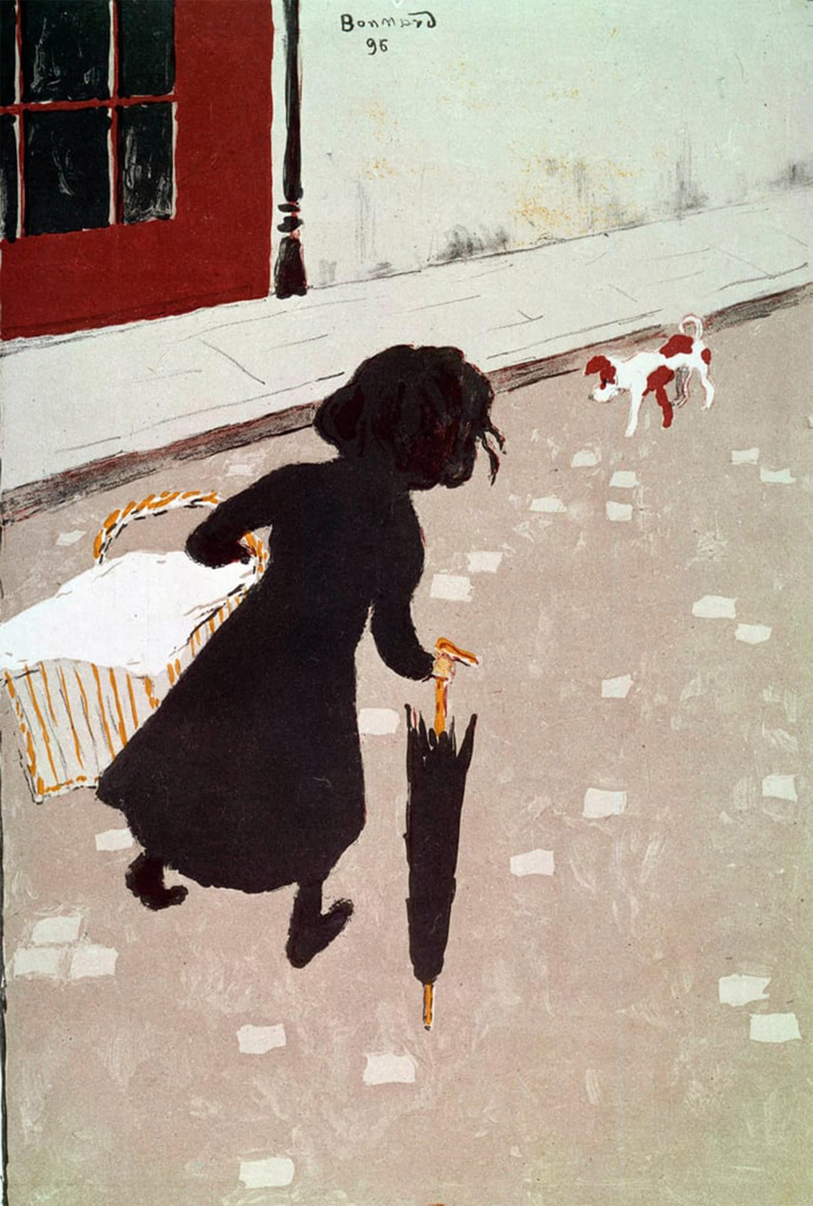 ARTXLXXBN Famous Prints Artwork Pictures Poster Painting Art famous artist by Pierre Bonnard Artwork Landscape Pictures for Home Decor 60x90cm