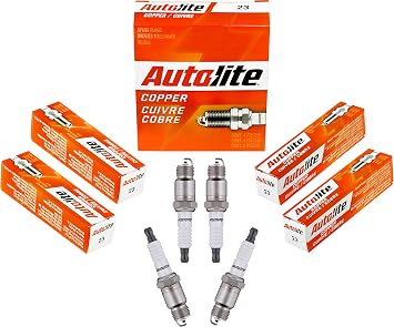 Autolite 23 Copper Resistor Automotive Replacement Spark Plug 1 Pack