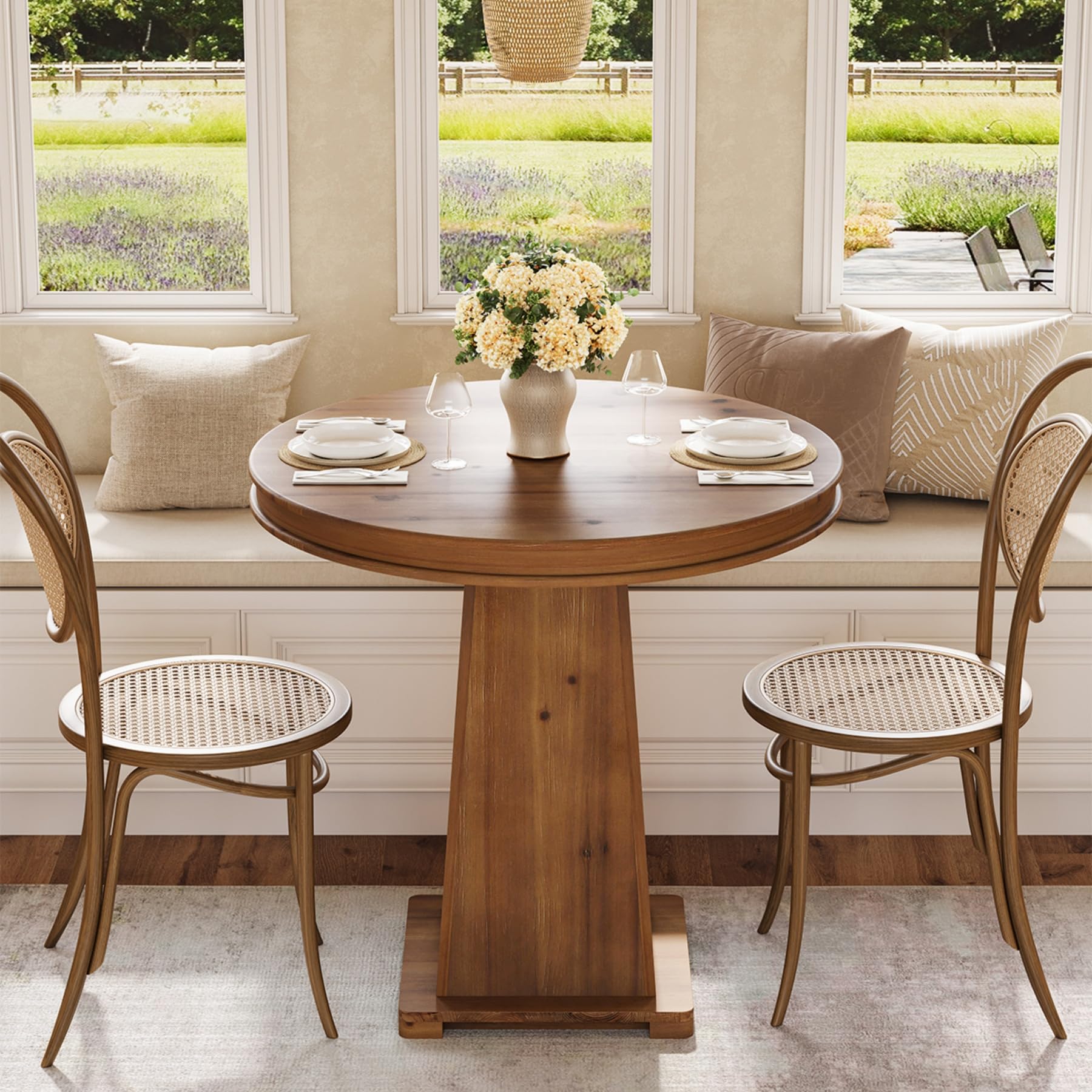 10 Best Breakfast Nook Tables for Small Spaces 6 81F5K5zPP2L