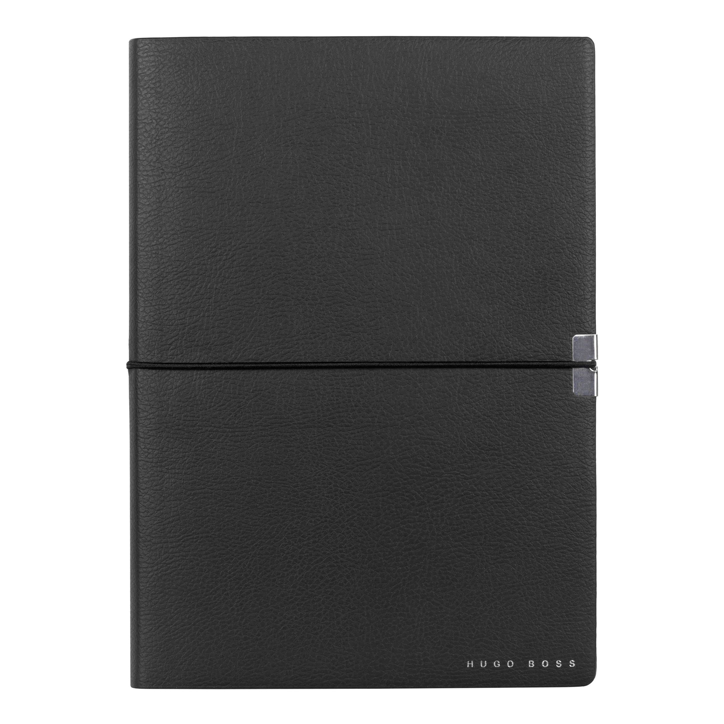 Hugo Boss Schreib-Set Tintenroller und A5 Notizblock Icon in der Geschenkbox, HPHR015