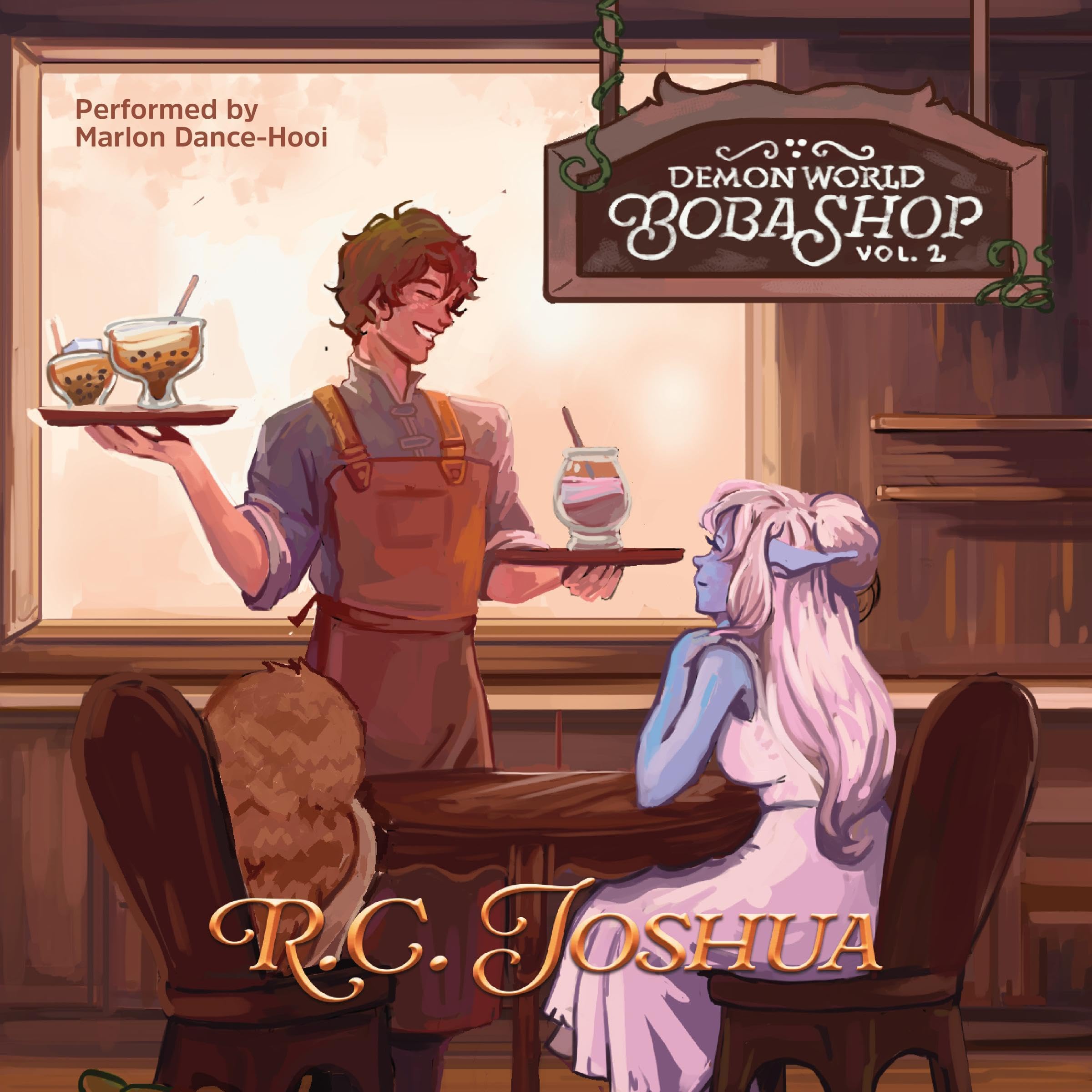 Cover art for Demon World Boba Shop, Book 2