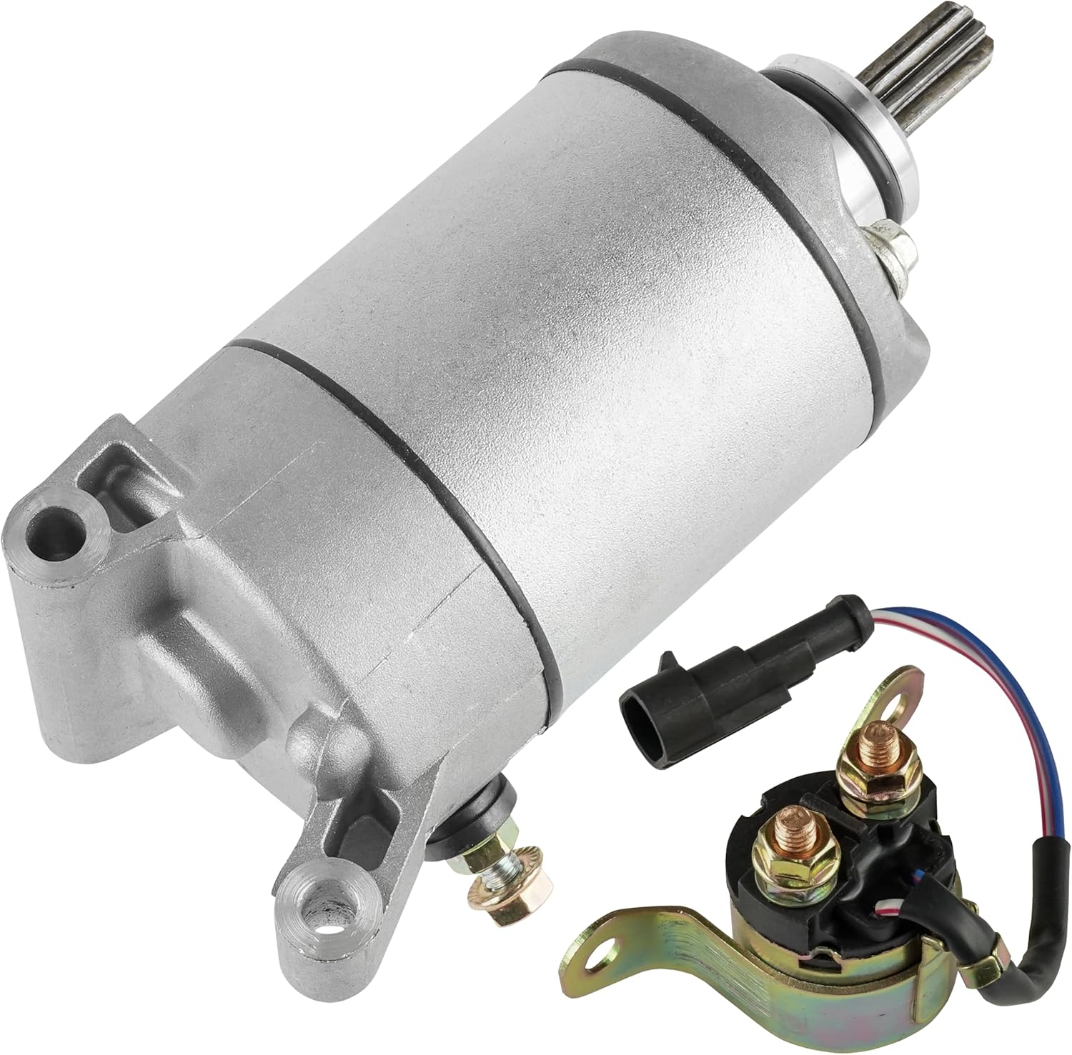 Caltric Starter and Relay Solenoid Compatible with Polaris Ranger 570 EFI/Ranger Crew 570 EFI 2014