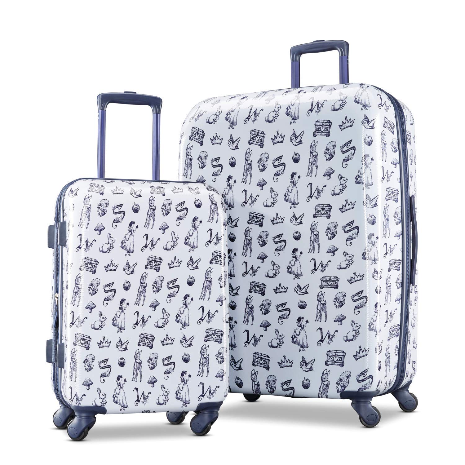 American Tourister Kids' Disney Softside Upright Luggage, One Size, Disney Softside Upright Luggage