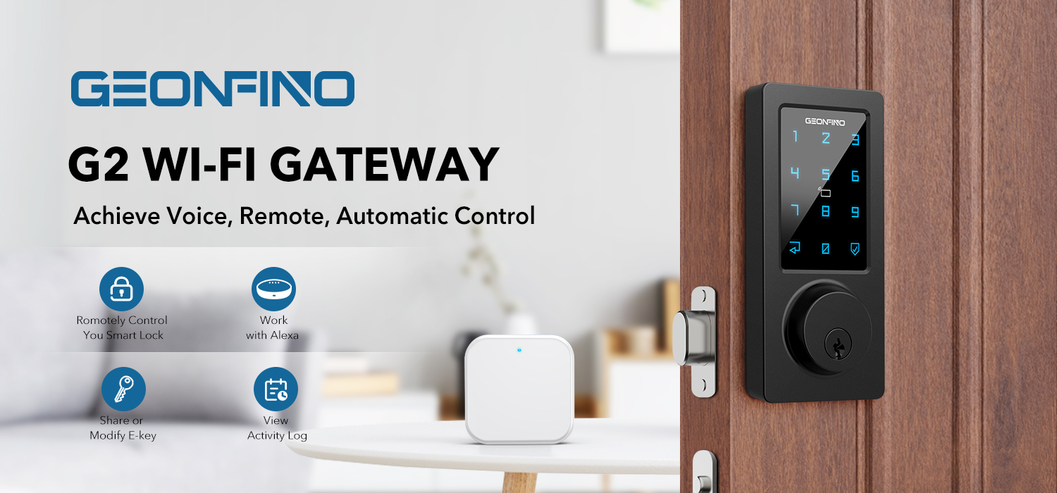 Smart Wi-Fi Gateway, G2 Hub for Keyless Entry Remote Control
