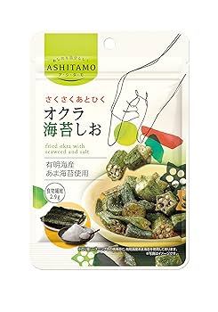 Amazon.co.jp: モントワール ASHITAMO さくさくオクラ 海苔しお