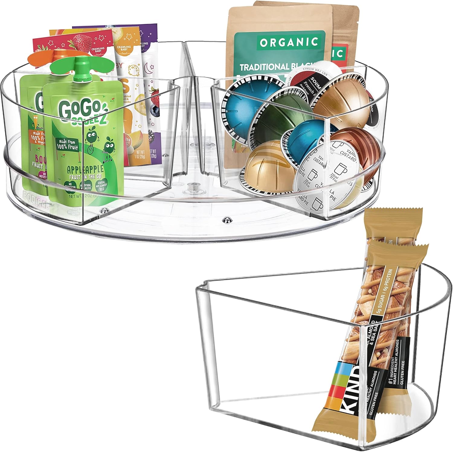 10.6inch Lazy Susan Organizer with 5 Removable Ubuy Kuwait