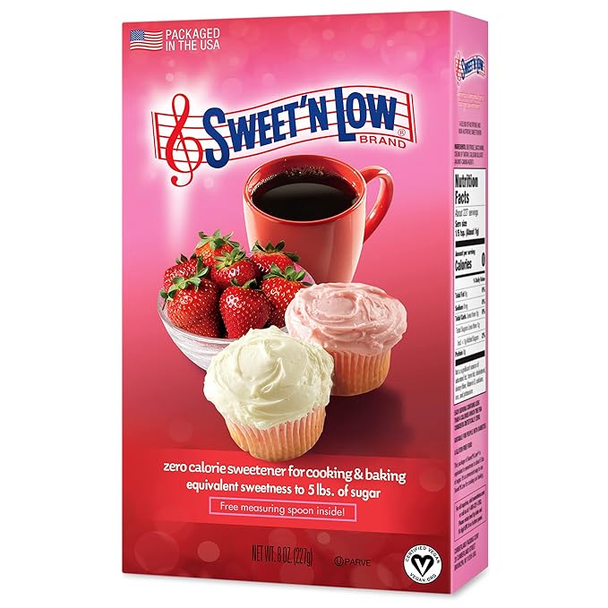 Sweet’N Low ZeroCalorie Sweetener, Contains Saccharin