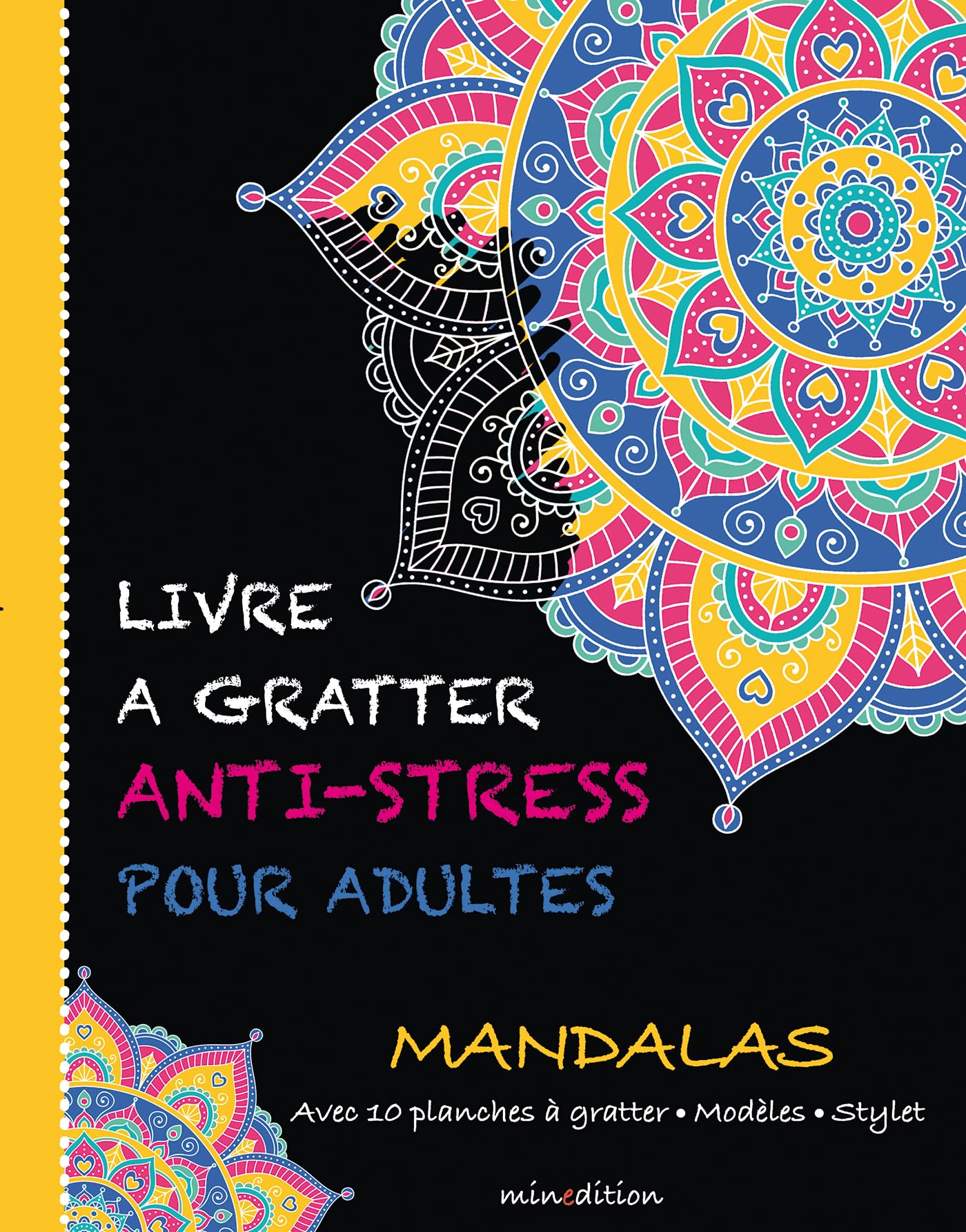 Livre à gratter anti-stress pour adultes - mandalas: MANDALAS: 0