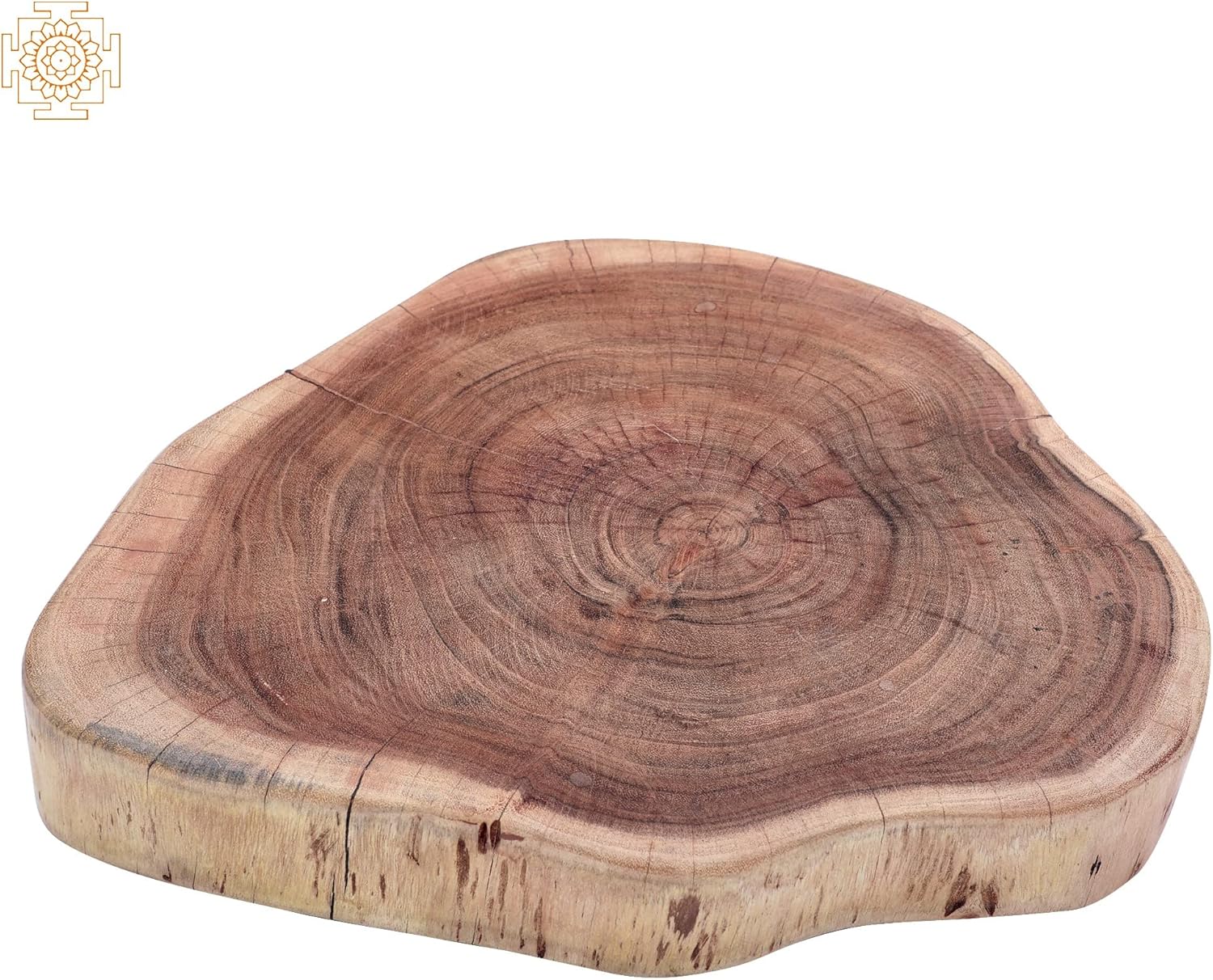 Exotic India Wooden Pedestal - Wood